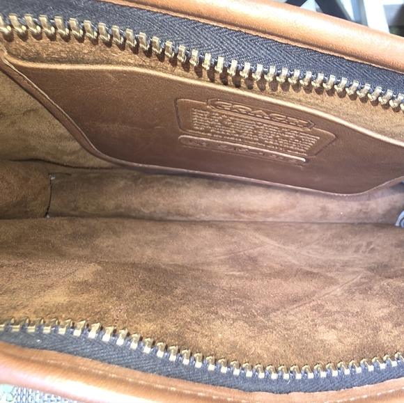 Vintage Coach Slim Satchel Standard, Original NYC Factory - Picture 13 of 16